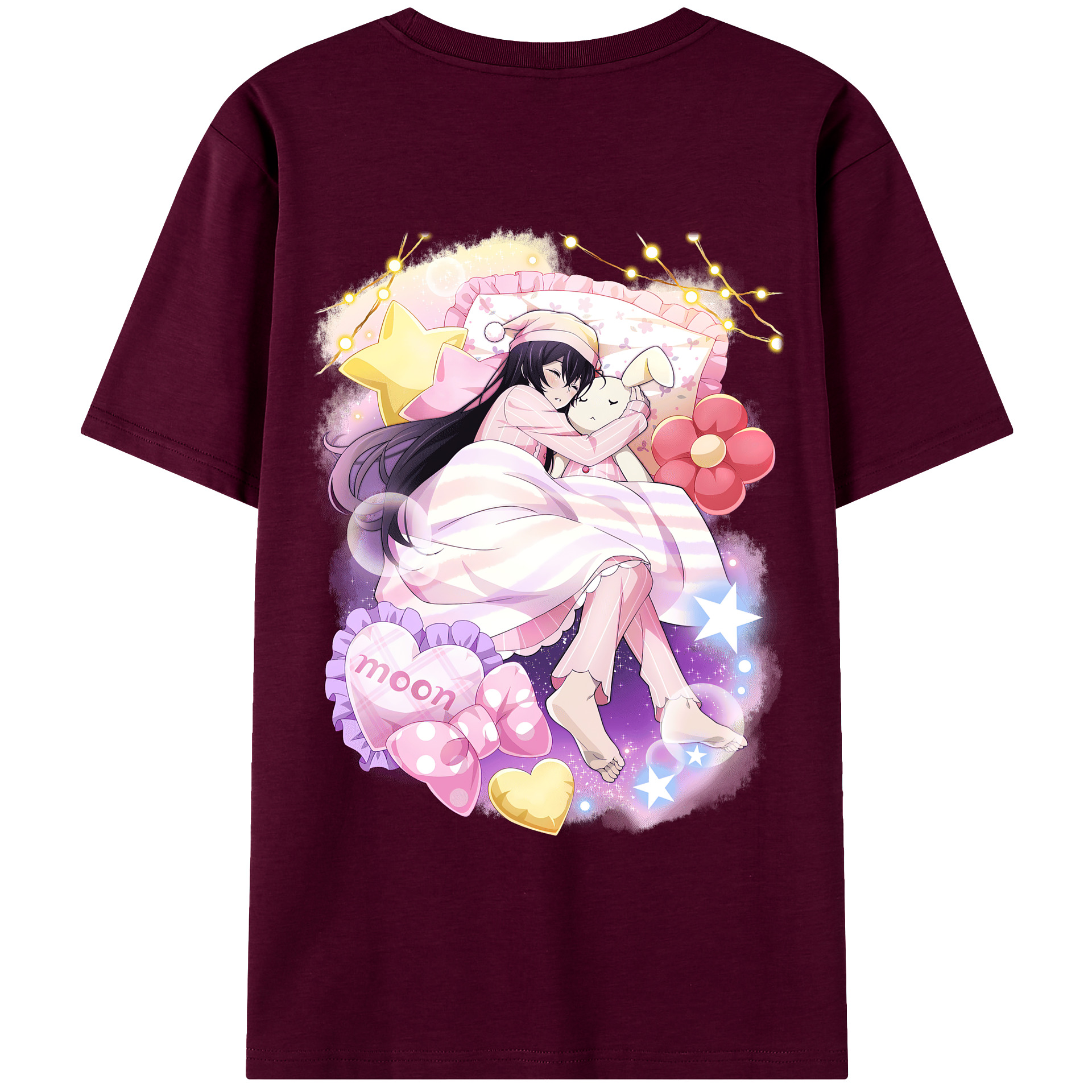 （画像用） 文豪ストレイドッグス Bungo Stray Dogs レディース半袖Tシャツ(バックプリント)